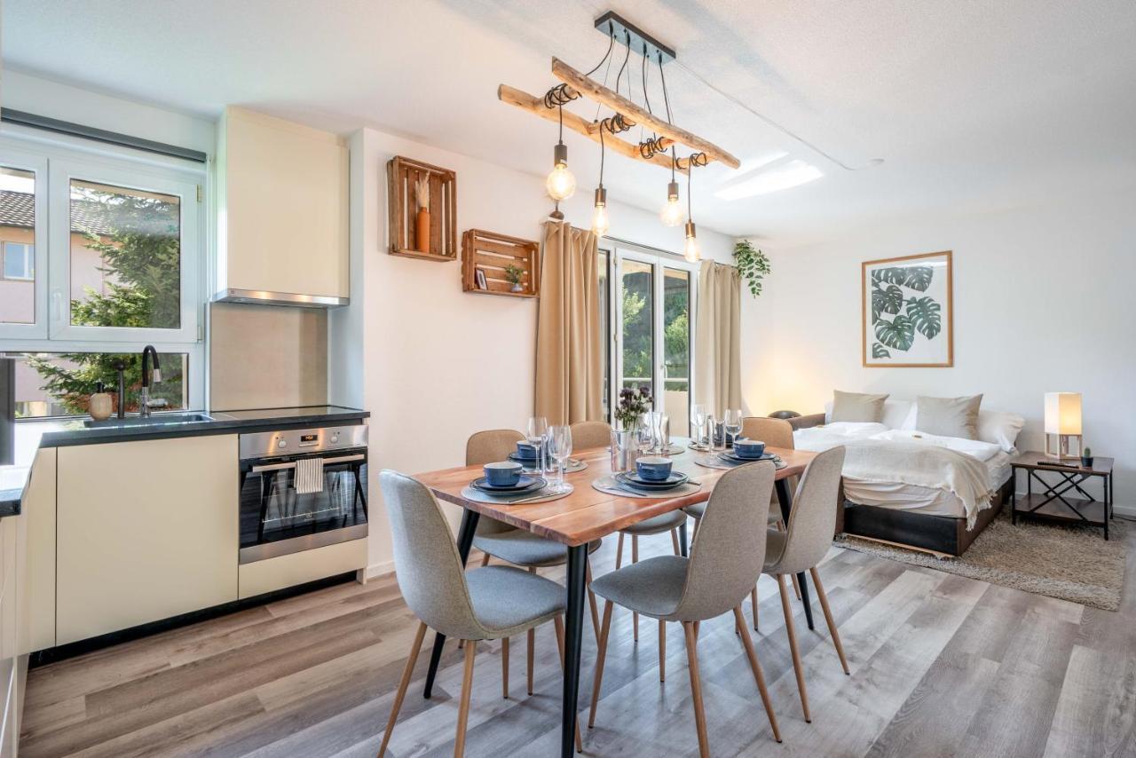 Moderne Wohnung Mit Parkplatz 奥斯特蒙迪根 外观 照片