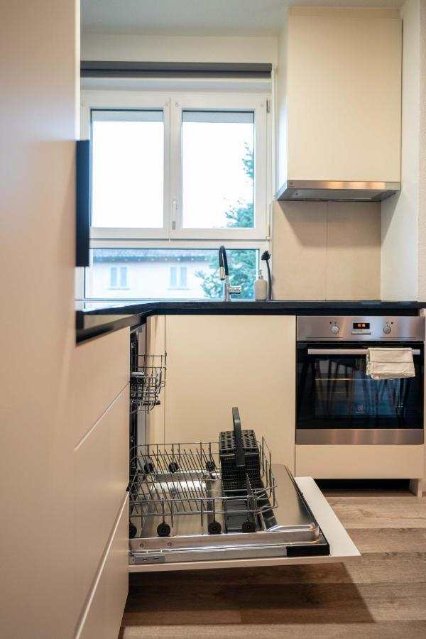 Moderne Wohnung Mit Parkplatz 奥斯特蒙迪根 外观 照片