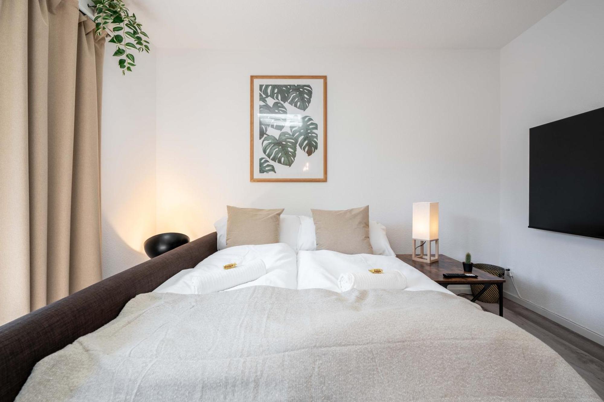 Moderne Wohnung Mit Parkplatz 奥斯特蒙迪根 外观 照片